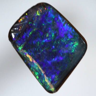 SOLID BOULDER OPAL Bright sparkling green and blue